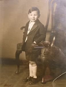 Young Joe Davidson as a boy